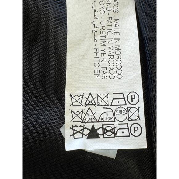 Zara Black Double Breasted Women's Blazer Dress Sz M Structured Shoulder & Pads - Picture 7 of 10